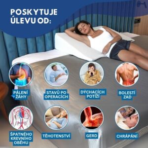 Ortopedický klínový polštář - ComfortLift - Image 3