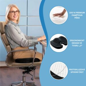 Ortopedický polštář na sezení – ComfortLux - Image 2