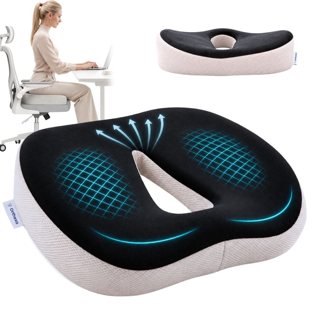 Ortopedická podložka na sezení ComfortSit z paměťové pěny