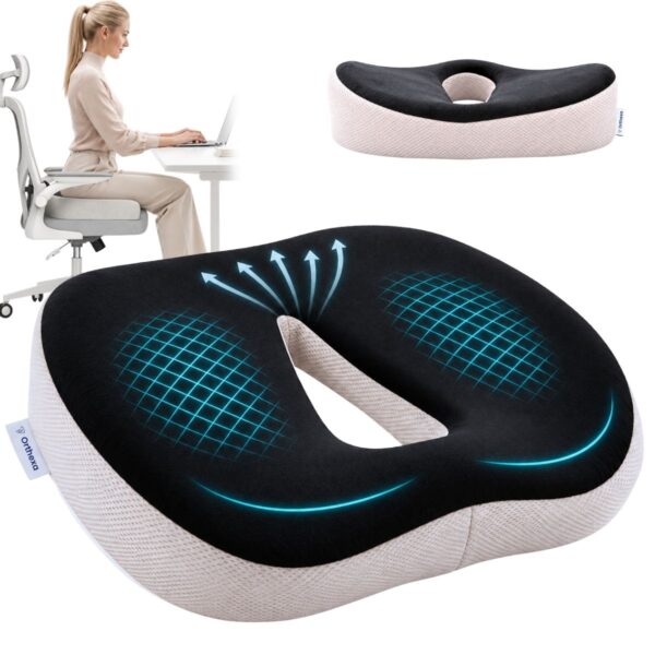 Ortopedická podložka na sezení ComfortSit z paměťové pěny