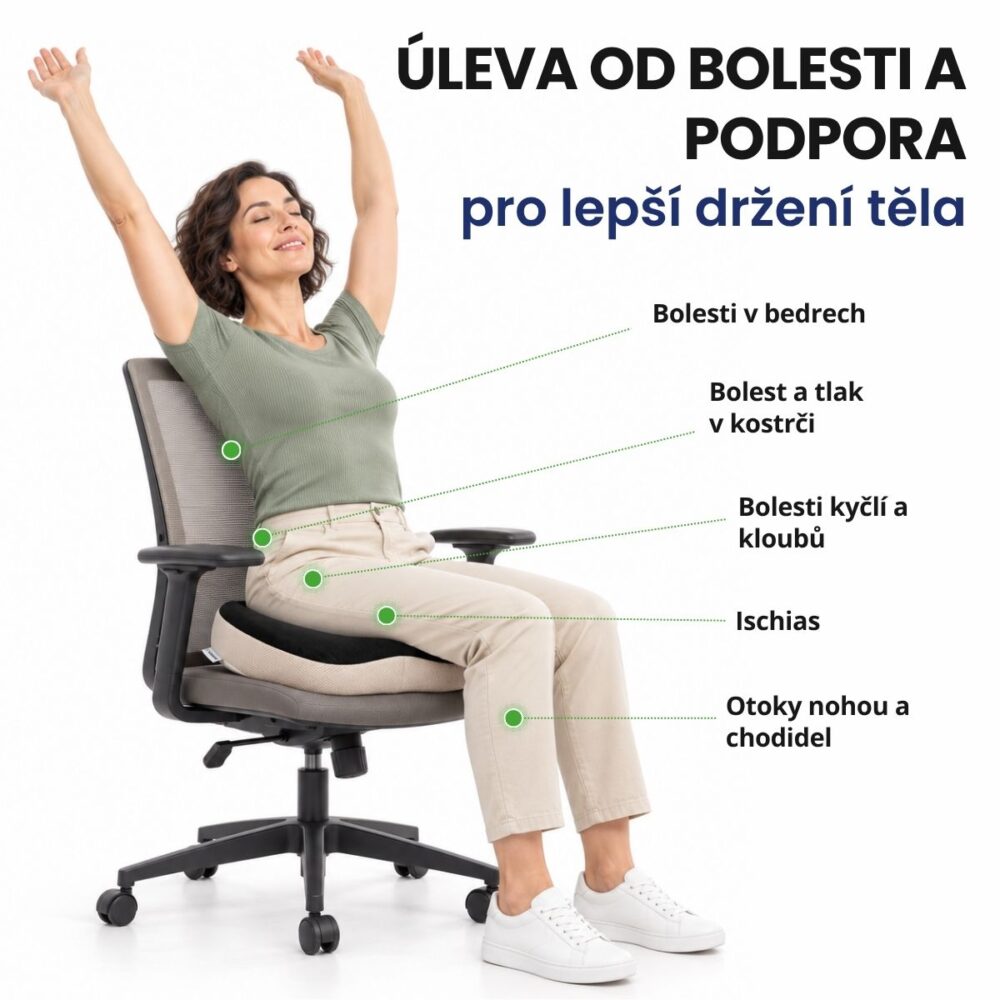 ComfortSit pro lepší držení těla při sezení